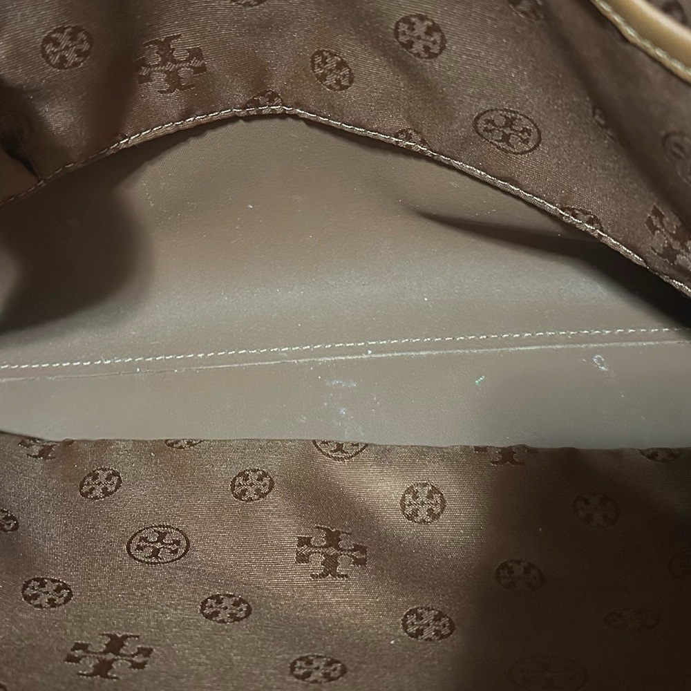 Tory Burch Large Saffiano Leather York Tote in Cognac - Picture 11 of 11